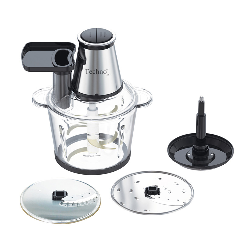 خردکن تکنو 4تیغه مدل TE-221 استیل تکنو