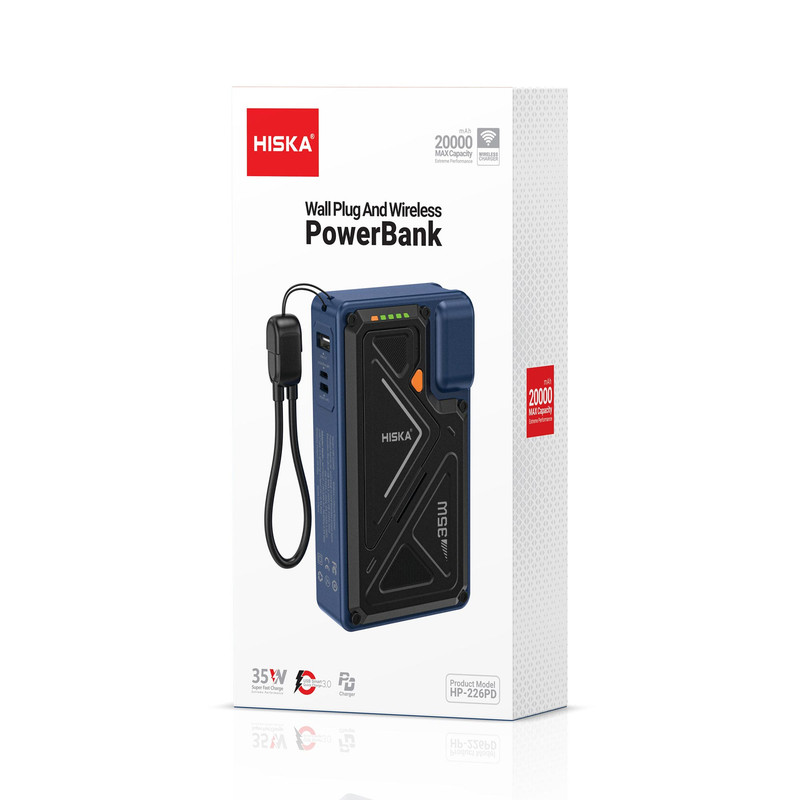 پاوربانک 20000 میلی آمپر انکر 30 وات مدل Anker A1387 دارای کابل USB-C با گارانتی 18 ماهه شرکتی    anker - تصویر 3