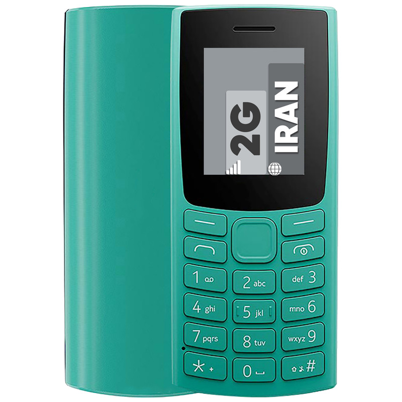 گوشی موبایل Nokia مدل 2023-106 دو سیم کارت - ذغالی - مونتاژ ایران تحت لیسانس نوکیا (گارانتی سامتل)