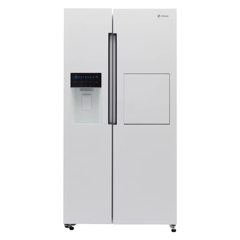 یخچال فریزر اسنوا ساید بای ساید دو درب مدل S1DI-M210-W سفید متالیک اسنوا