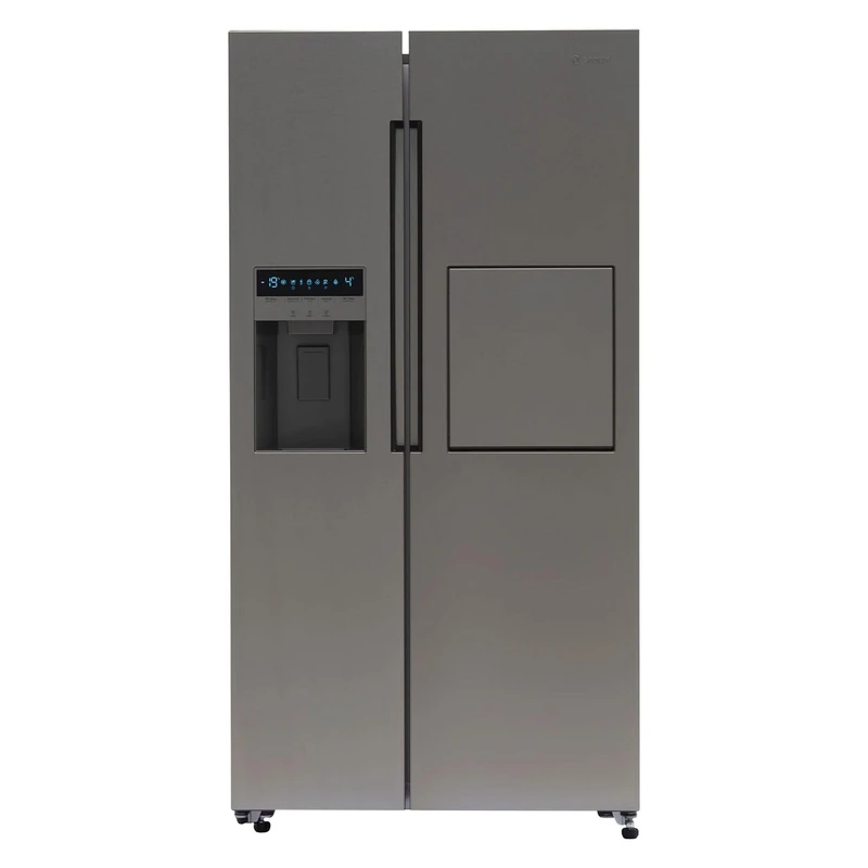 یخچال فریزر اسنوا ساید بای ساید دو درب مدل S1DI-M210-S استیل اسنوا
