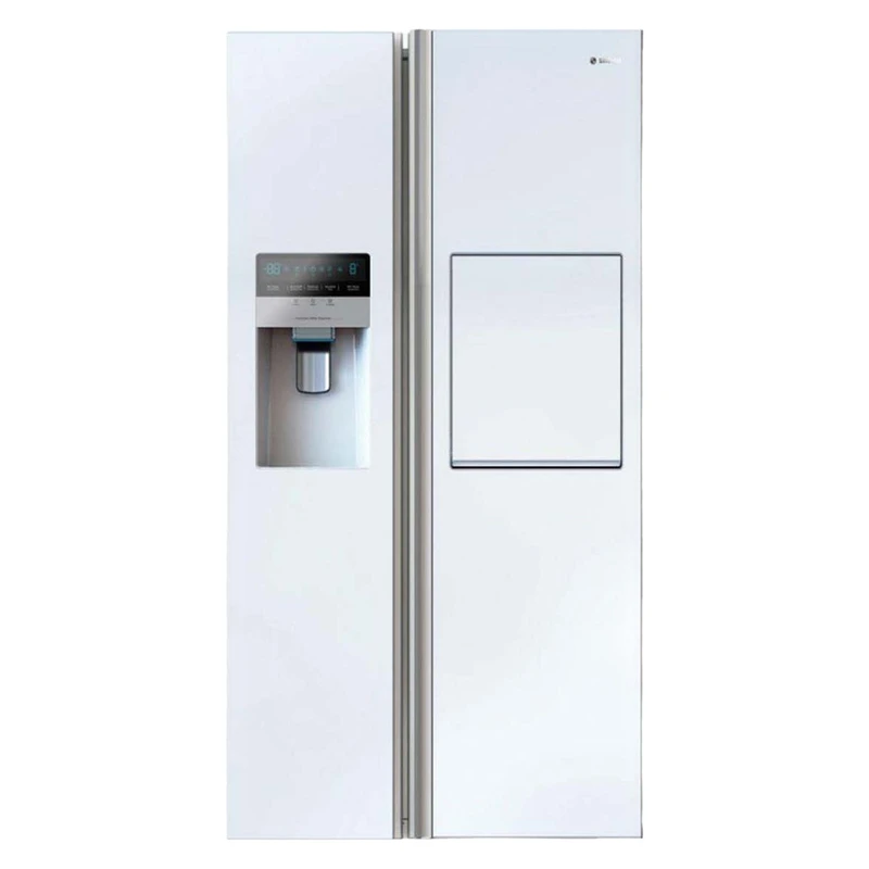 یخچال فریزر اسنوا ساید بای ساید دو درب مدل S2DI-L310-W سفید متالیک اسنوا