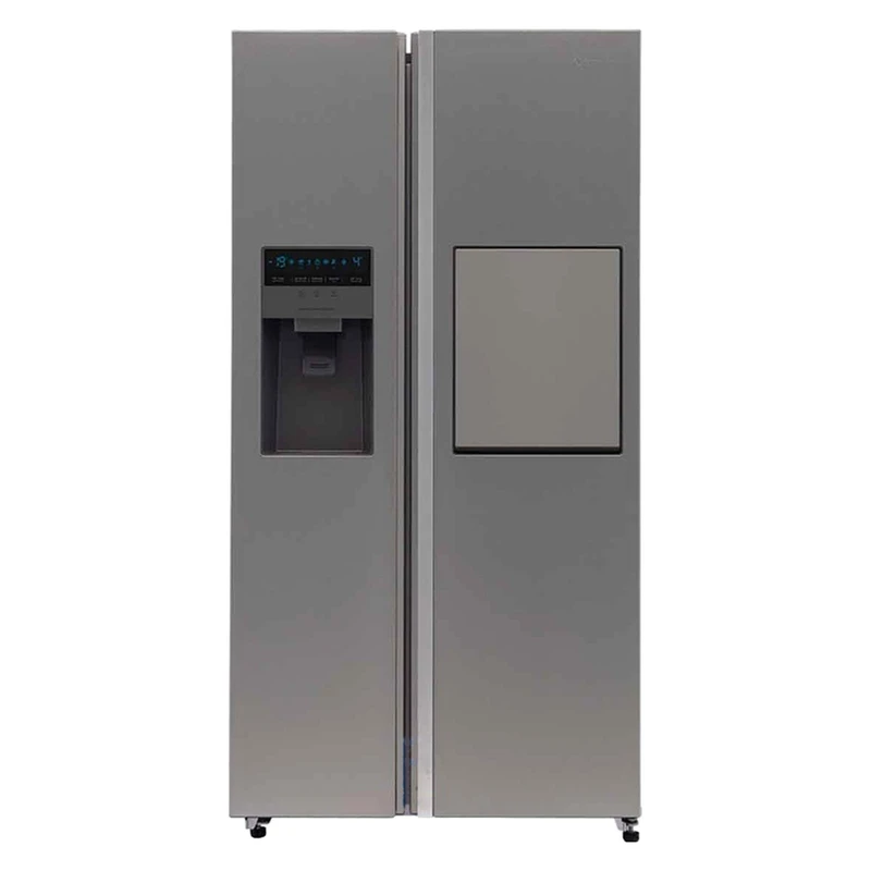 یخچال فریزر اسنوا ساید بای ساید دو درب مدل S2DI-L310-S استیل اسنوا