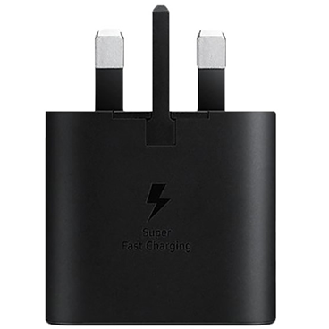 شارژر سه پین سامسونگ 25W - ORG - TA800 سفید