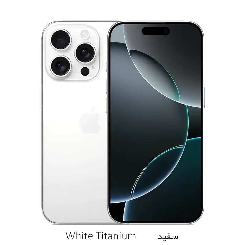 گوشی موبایل Apple مدل iPhone 16 Pro Max Non Active ZAA ظرفیت 256GB - سفید