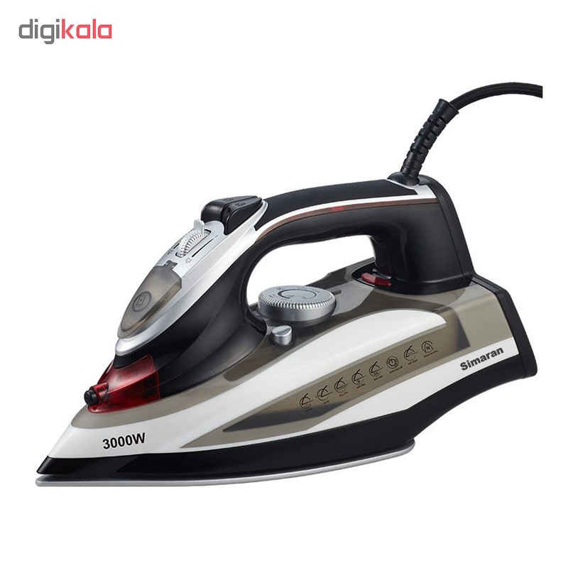 اتو بخار سیماران مدل SSI-8008 مشکی - تصویر 2