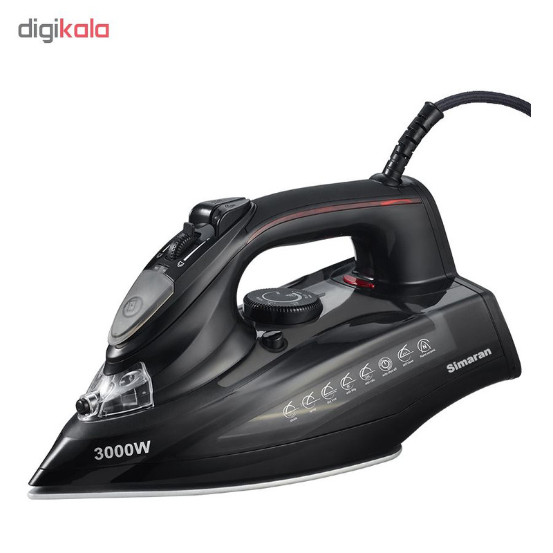 اتو بخار سیماران مدل SSI-8008 مشکی - تصویر 3