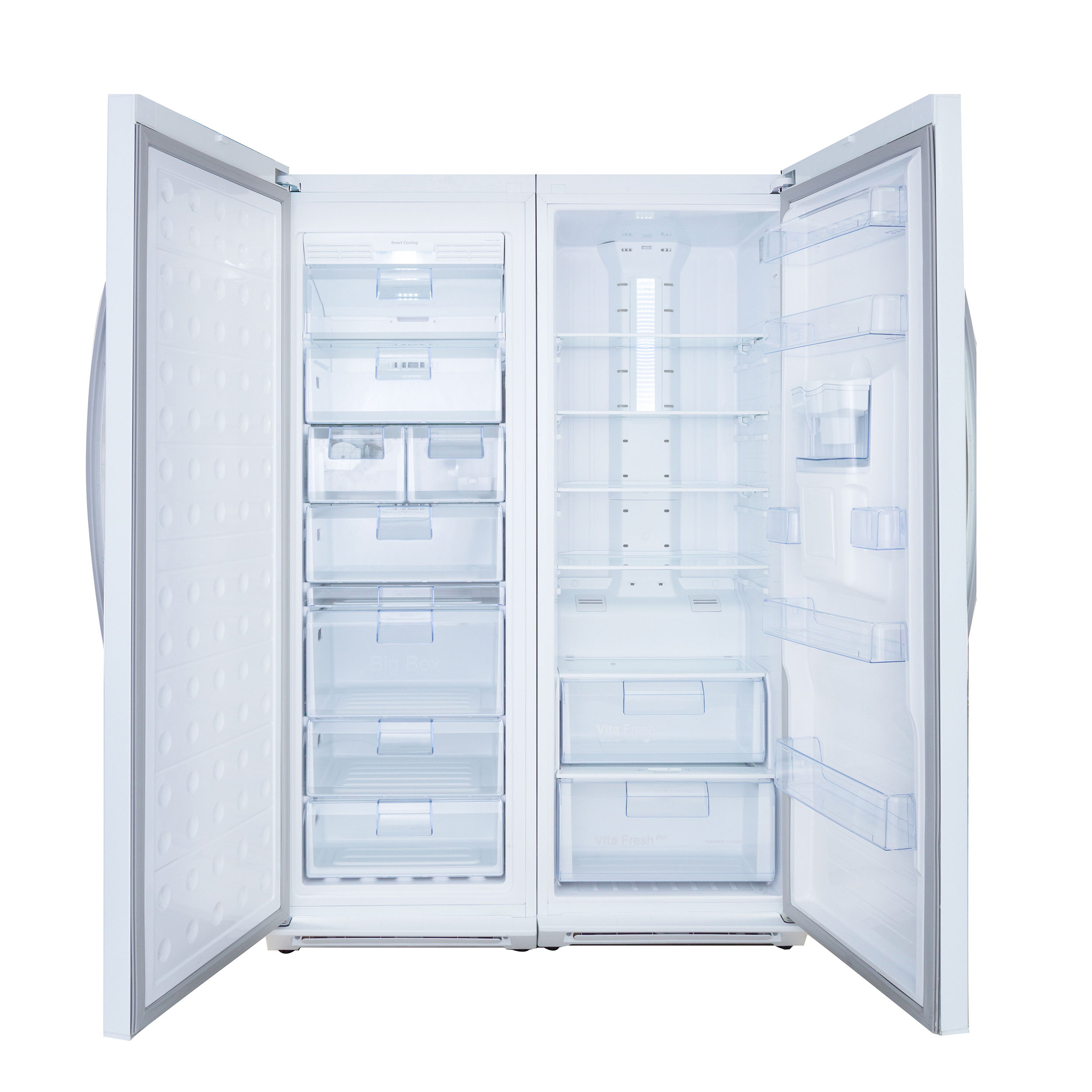 یخچال هیمالیا دوقلو مدل ICE-AGE استیل روشن - تصویر 5