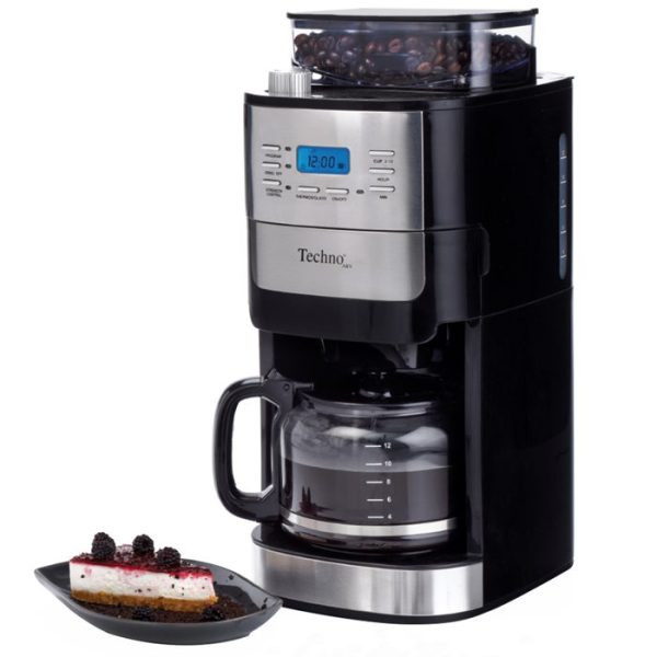 قهوه ساز تکنو مدل TE-825 استیل مشکی تکنو - تصویر 4