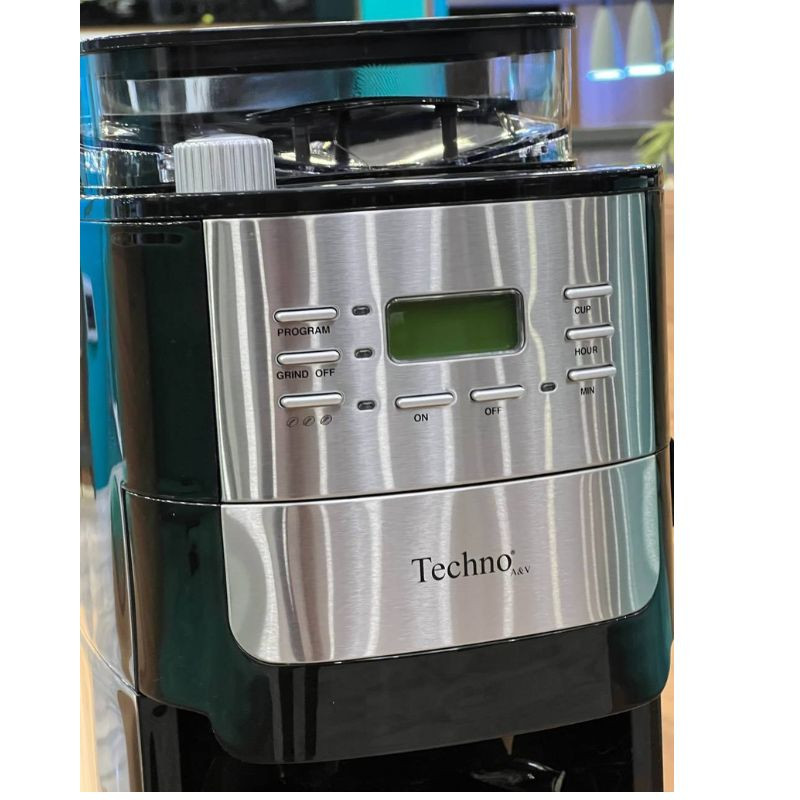 قهوه ساز تکنو مدل TE-825 استیل مشکی تکنو - تصویر 5