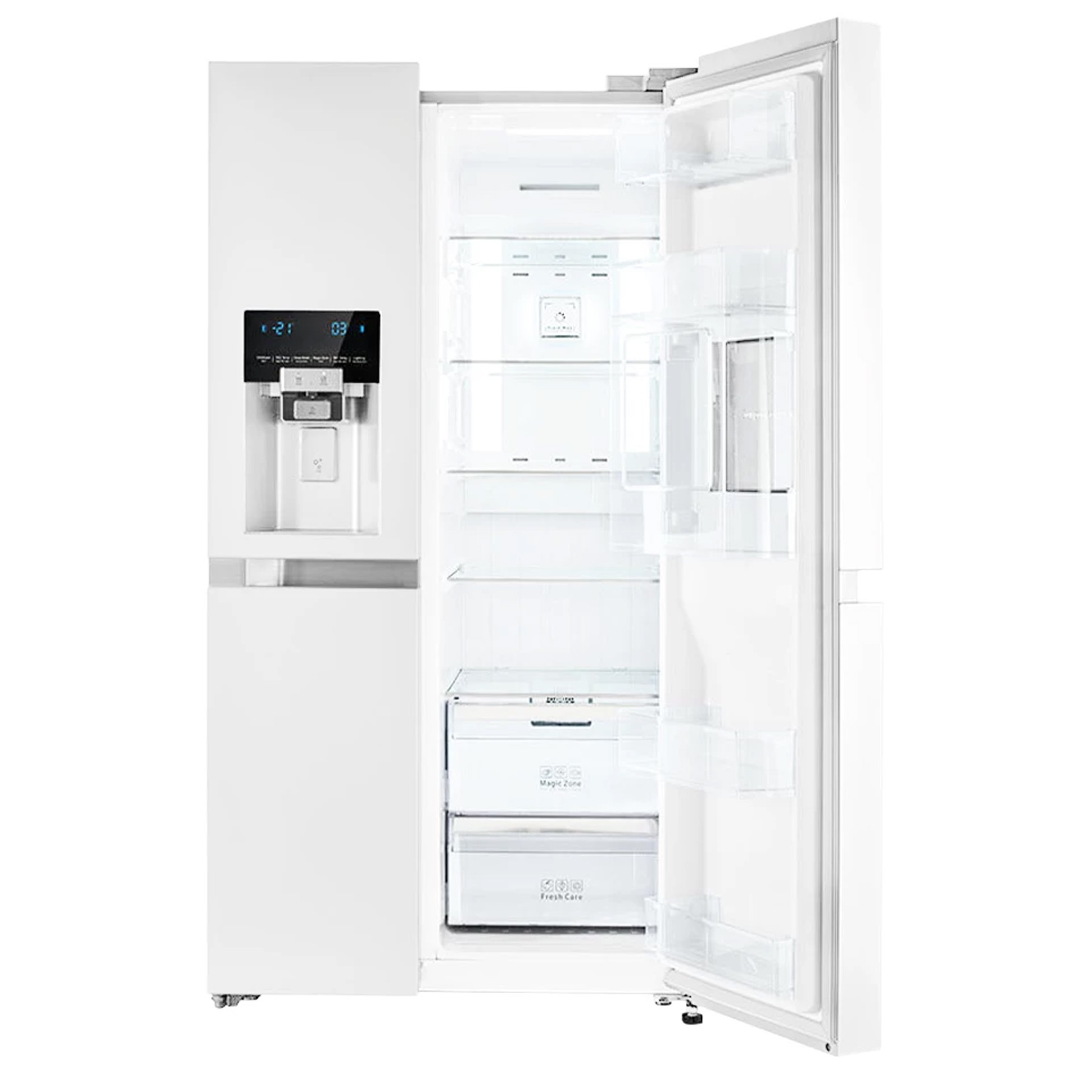 یخچال فریزر دوو فریزر پایین مدل BMI-30GW سفید براق دوو - تصویر 5