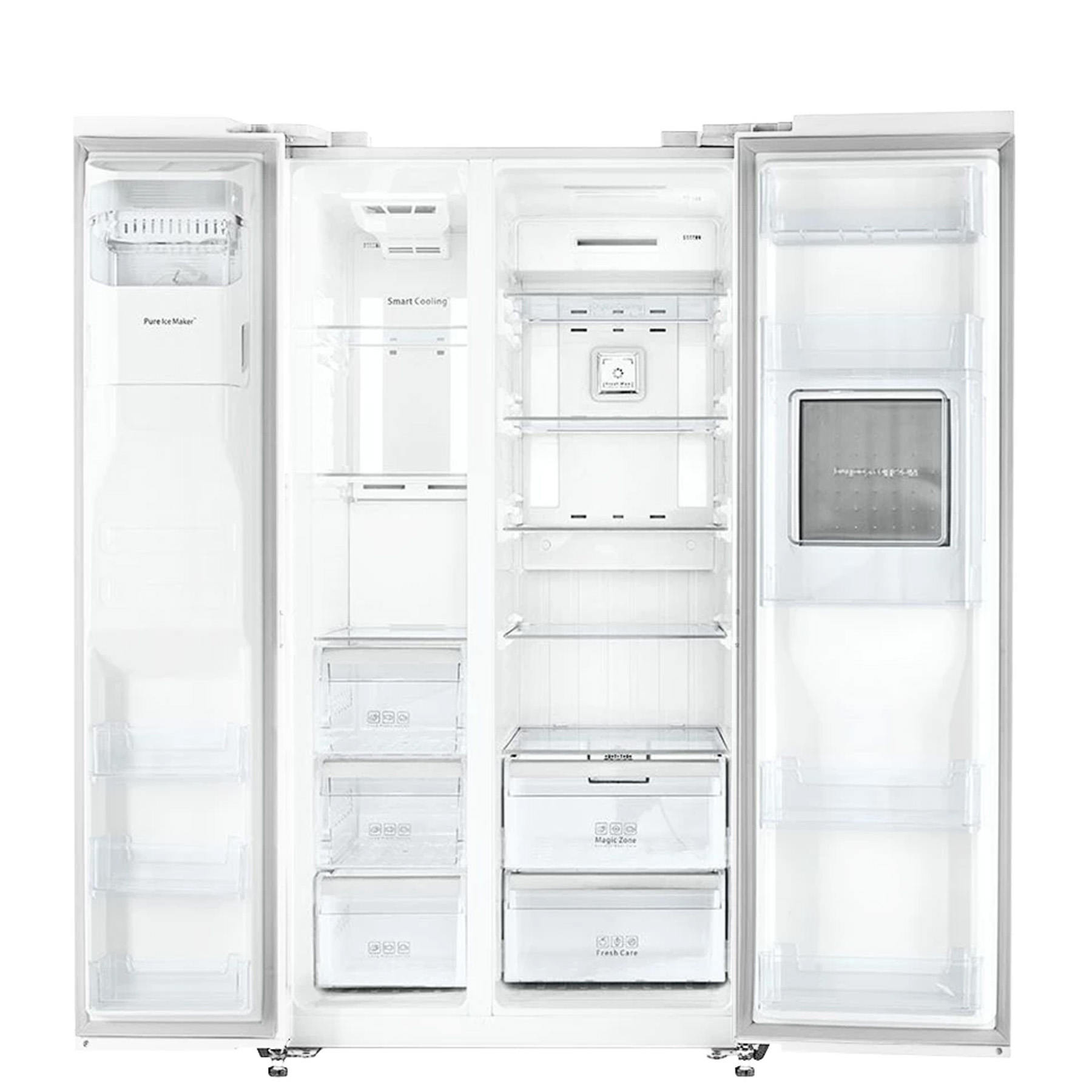 یخچال فریزر دوو فریزر پایین مدل BMI-30GW سفید براق دوو - تصویر 6