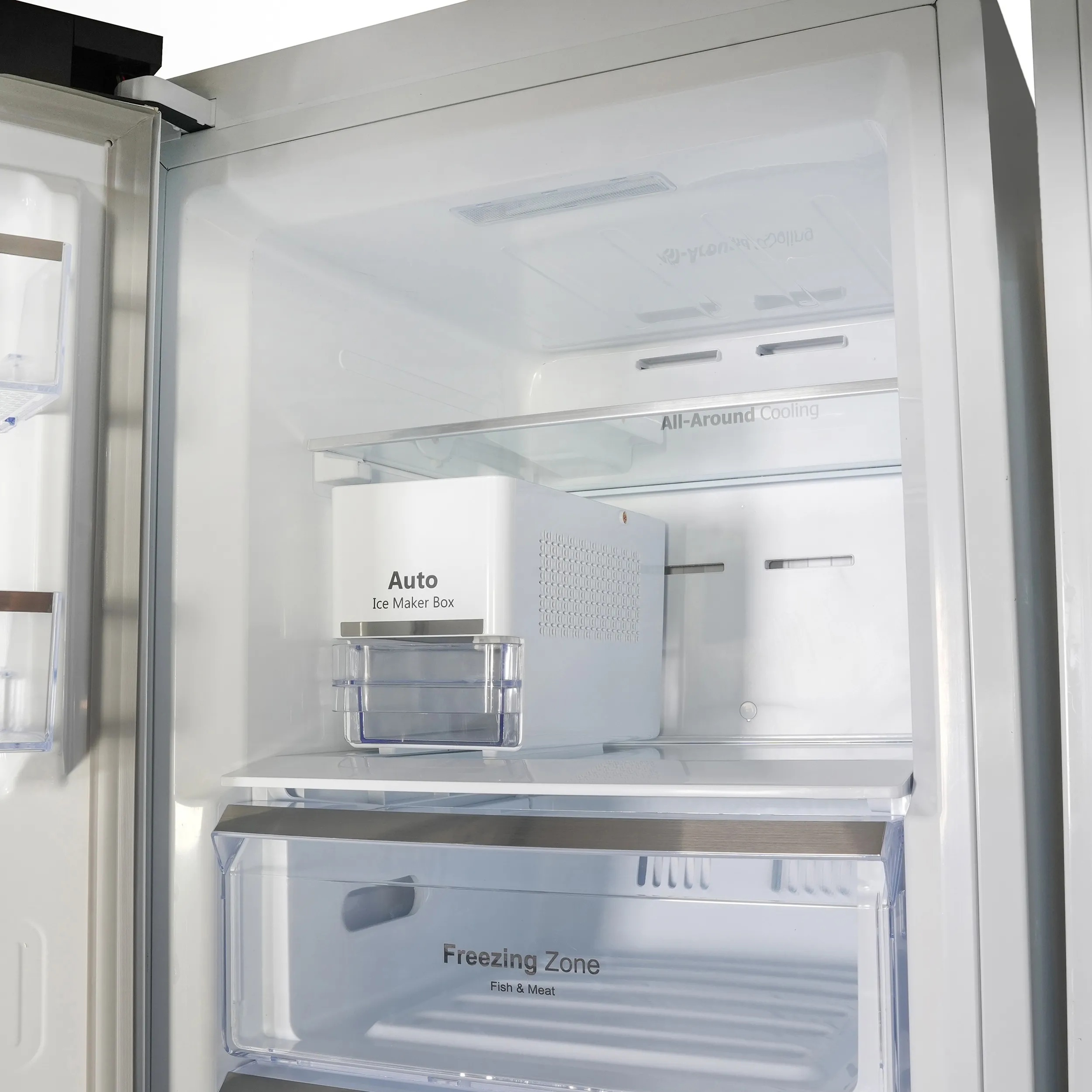 فریزر نیکسان دوقلو NF-6020-DN-ICE با یخساز اتوماتیک سفید چرمی نیکسان - تصویر 7