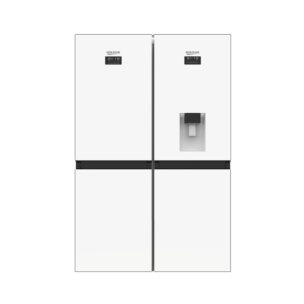 فریزر نیکسان دوقلو NF-6020-DN-ICE با یخساز اتوماتیک سفید چرمی نیکسان - تصویر 20