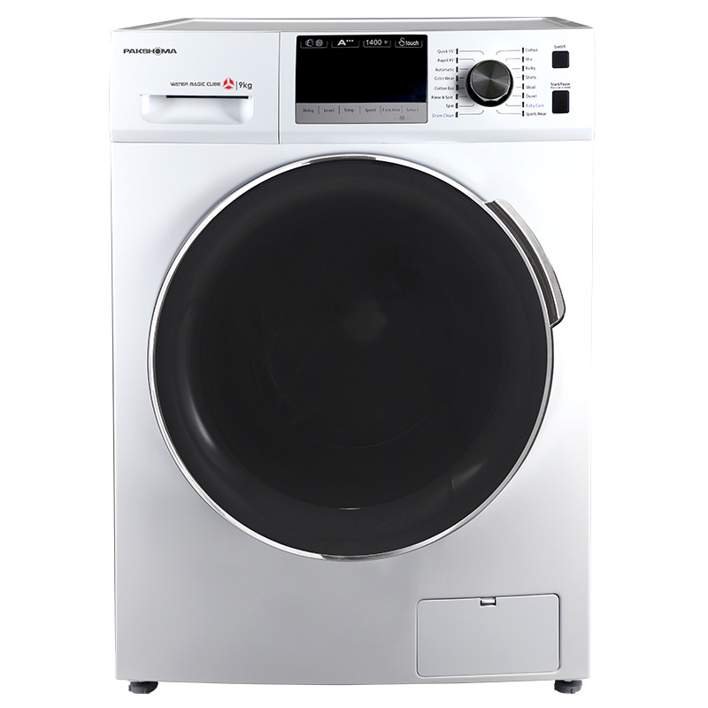 ماشین لباسشویی پاکشوما اتومات 8KG مدل BWF-40828IWT سفید پاکشوما - تصویر 4