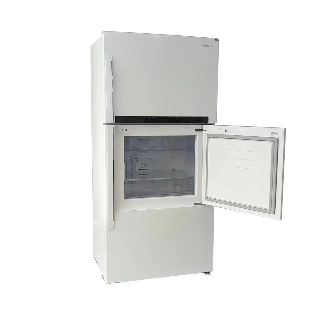 یخچال فریزر دیپوینت فریزر بالا مدل T7-H-W Plus سفید دیپوینت - تصویر 2
