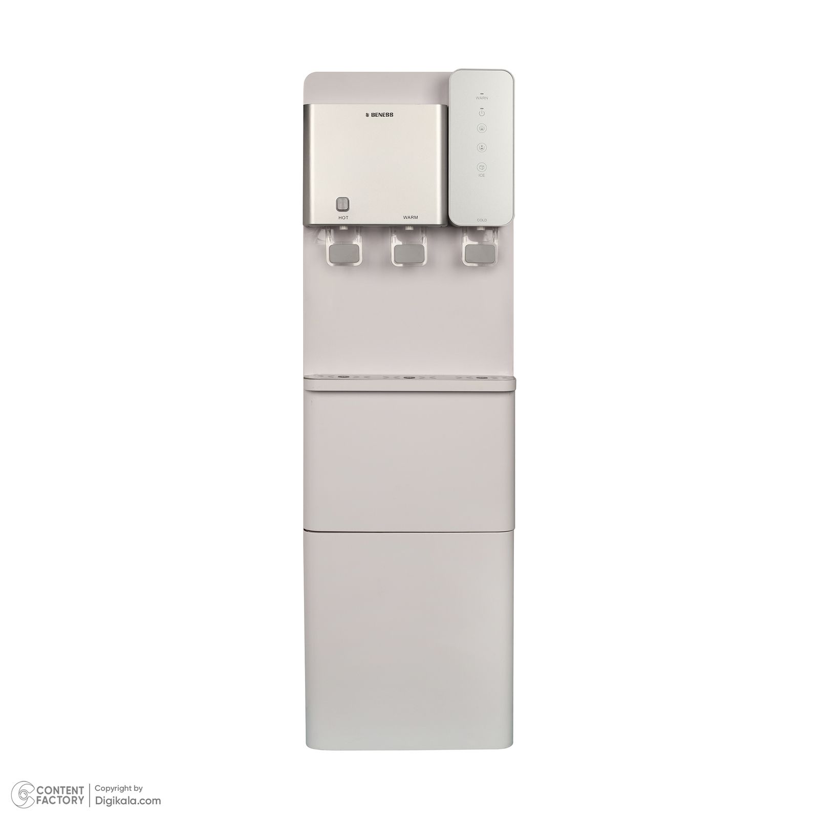 آبسردکن بنس یخچال دار مدل BW-S566A سفید بنس - تصویر 5