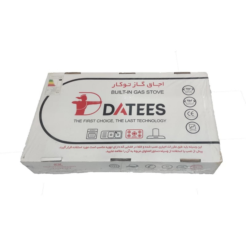 اجاق گاز توکار داتیس 5 شعله ساباف صفحه استیل مدل DS524 داتیس - تصویر 3