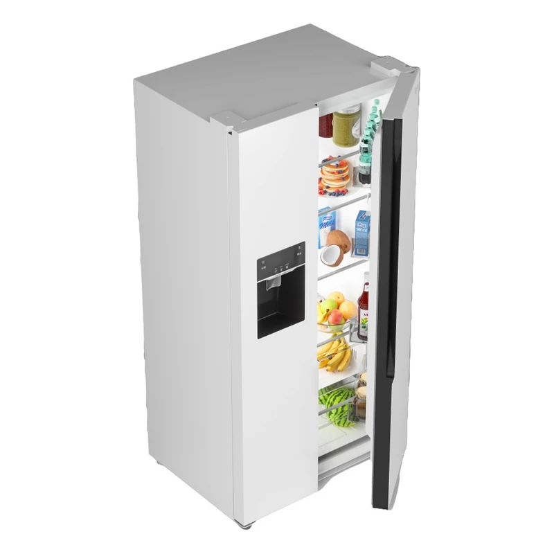 یخچال فریزر جی پلاس ساید بای ساید دودرب مدل GSS-P7637W سفید جی‌پلاس - تصویر 3