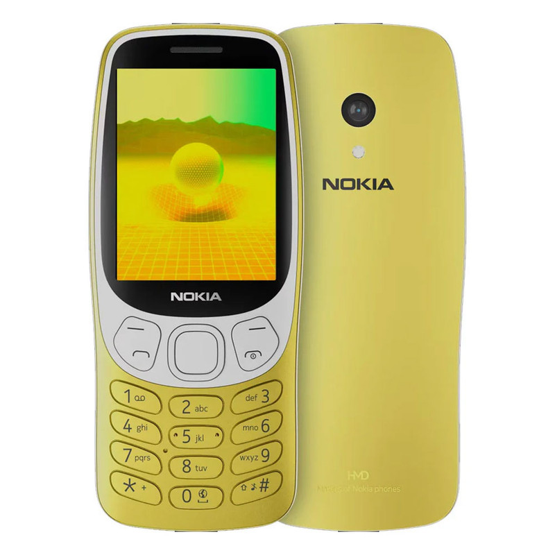 گوشی موبایل Nokia مدل 2024-3210 دو سیم کارت - طلایی - مونتاژ ایران تحت لیسانس نوکیا (گارانتی سامتل) - تصویر 2