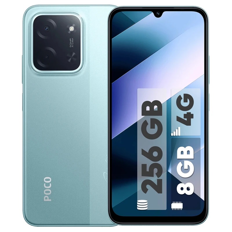 گوشی موبایل Xiaomi مدل (Poco C85 (RAM 8 ظرفیت 256GB - سبز