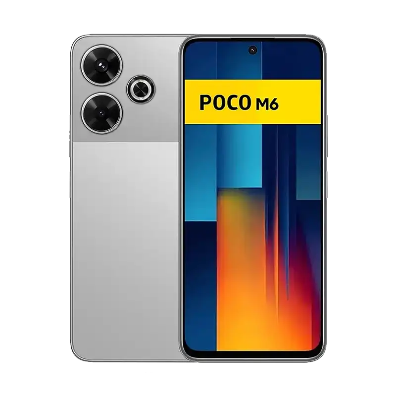 گوشی موبایل Xiaomi مدل (Poco M6 (RAM 8 ظرفیت 256GB - نقره ای - تصویر 2