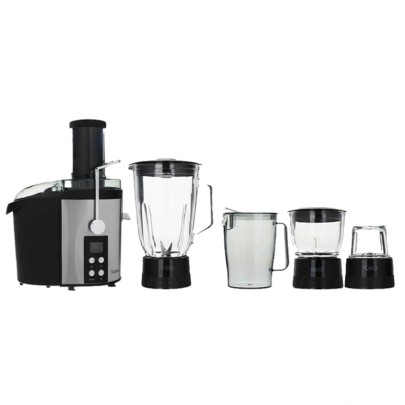 آبمیوه گیر تکنو مدل Te-312 - چهارکاره دیجیتال- استیل مشکی