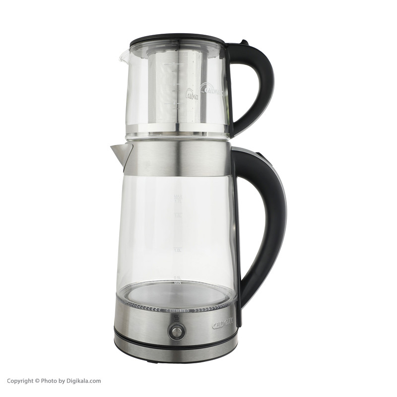 چای ساز کالوات مدل HA1020 شیشه ای استیل - تصویر 2