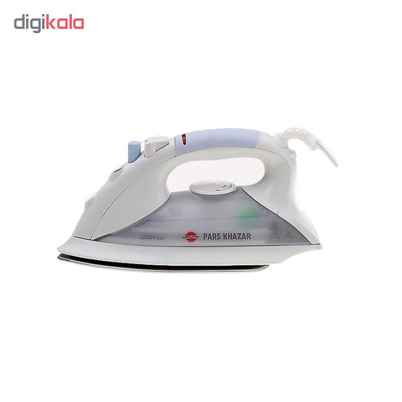 اتو بخار پارس خزر کف دیاموند مدل SI-DS-501 آبی - تصویر 3