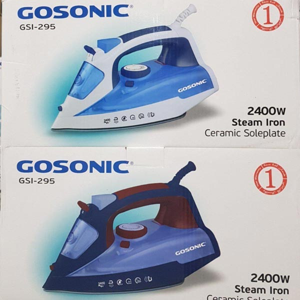 اتو بخار گردیک کف سرامیک مدل GS5516 آبی - تصویر 4