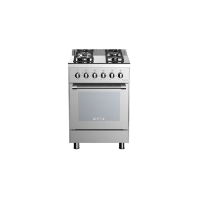 اجاق گاز مبله تایسز 4شعله تک فر صفحه شیشه ای مدل CF-4115 کرم تایسز