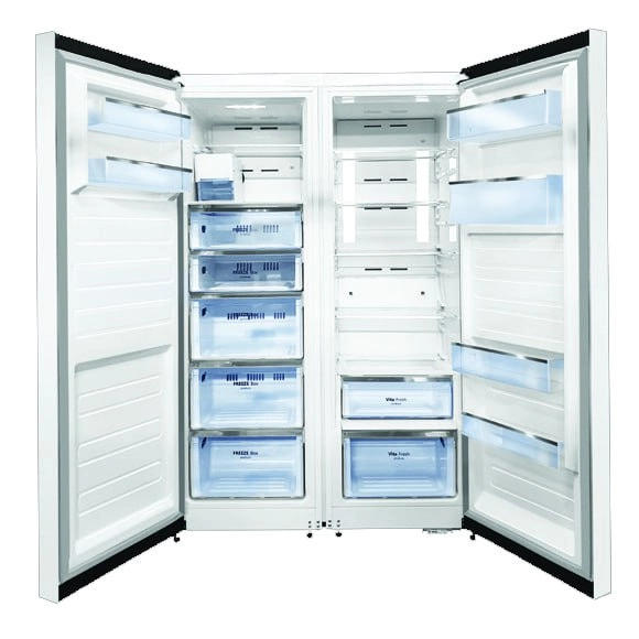 یخچال سوزوکی دوقلو مدل ROG373DSIR/ICE نوفراست طرح استیل سوزوکی - تصویر 2