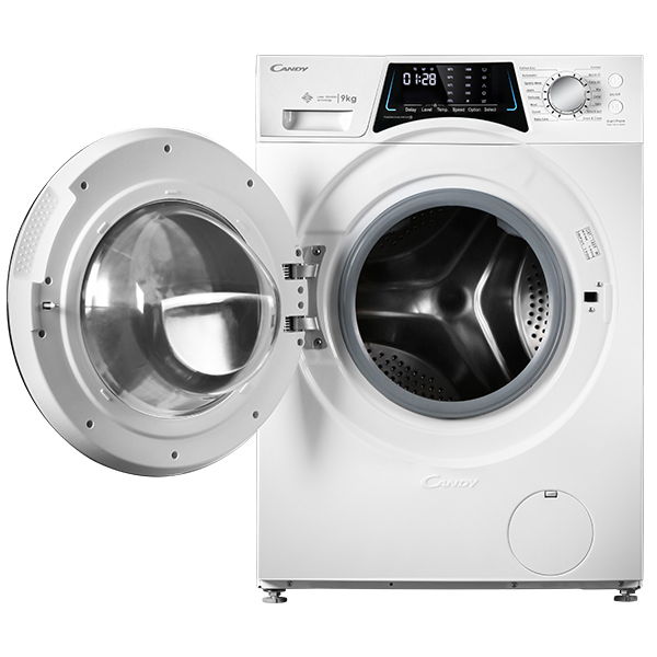 ماشین لباسشویی کندی اتومات 8KG مدل PFC846W سفید درب مشکی - تصویر 3