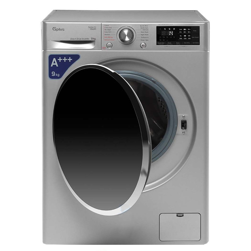 ماشین لباسشویی جی پلاس اتومات 8KG مدل GWM-L807W سفید جی‌پلاس - تصویر 2