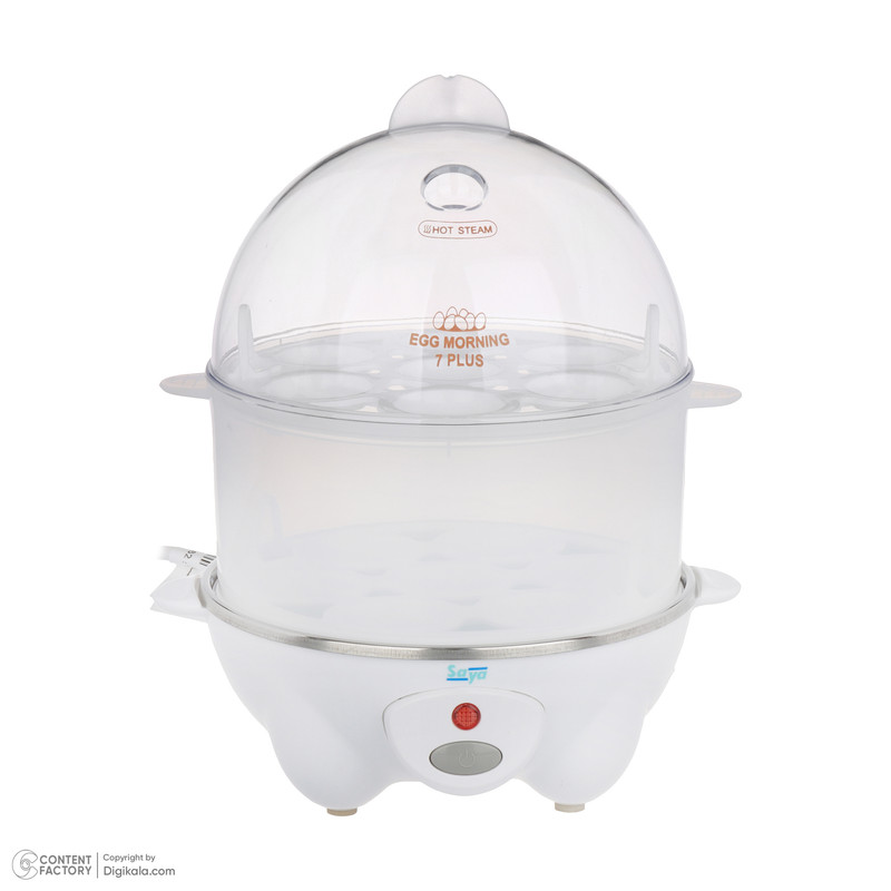 تخم مرغ پز سایا درب پلاستیکی مدل EGG MORNING سایا - تصویر 2