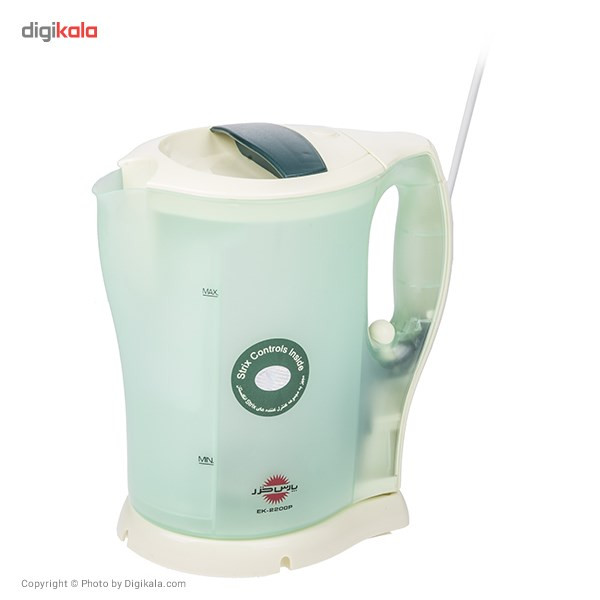 کتری برقی پارس خزر 1.2 لیتری مدل EK-2200P پلاستیکی - تصویر 3