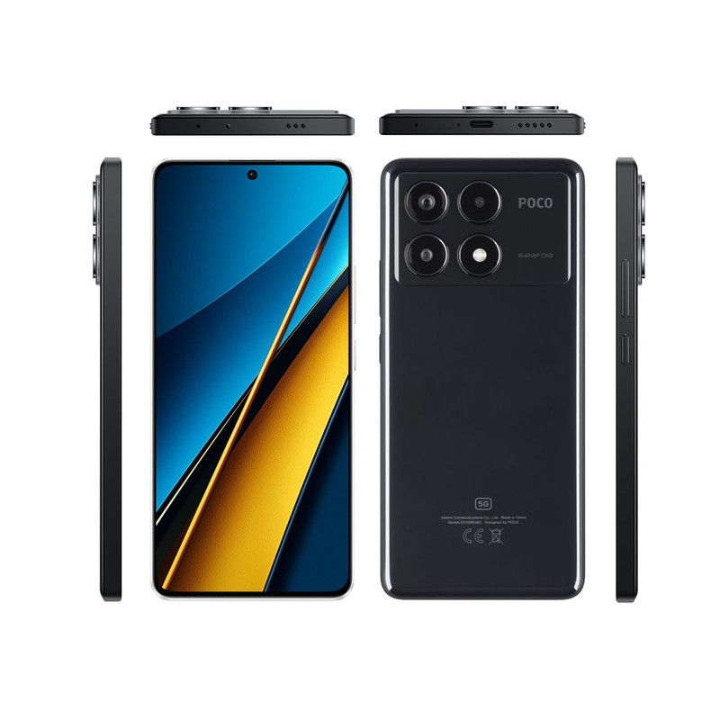 گوشی موبایل Xiaomi مدل (Poco X6 Pro (RAM 12 ظرفیت 512GB - مشکی    XIAOMI - تصویر 2