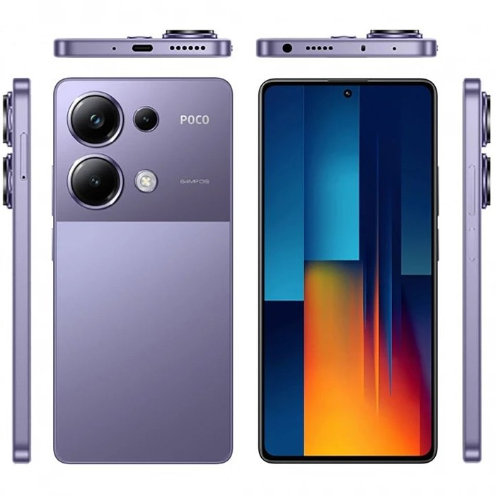گوشی موبایل Xiaomi مدل (Poco M6 Pro (RAM 12 ظرفیت 512GB - بنفش    XIAOMI - تصویر 2
