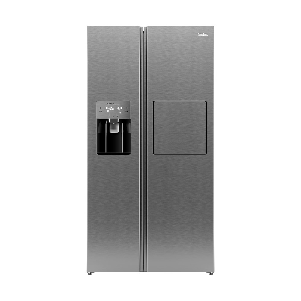 یخچال فریزر جی پلاس ساید بای ساید 2درب مدل GSS-P7635W سفید جی‌پلاس - تصویر 3